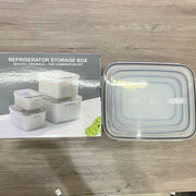Recipientes herméticos con colador 4 pcs