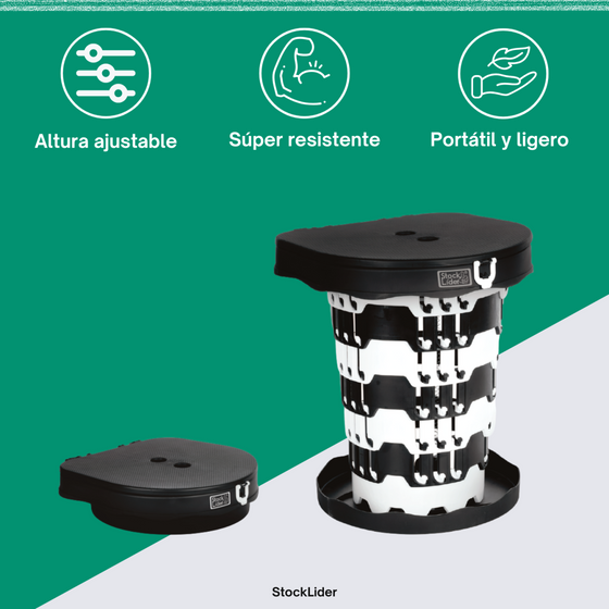 Silla plegable multifunción portátil