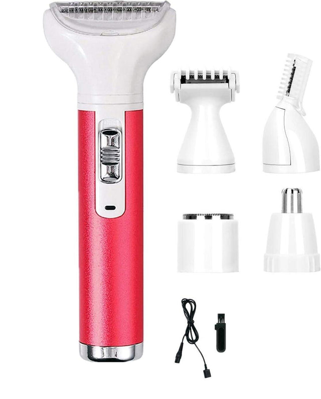 Kit depilación 4 en 1 recargable