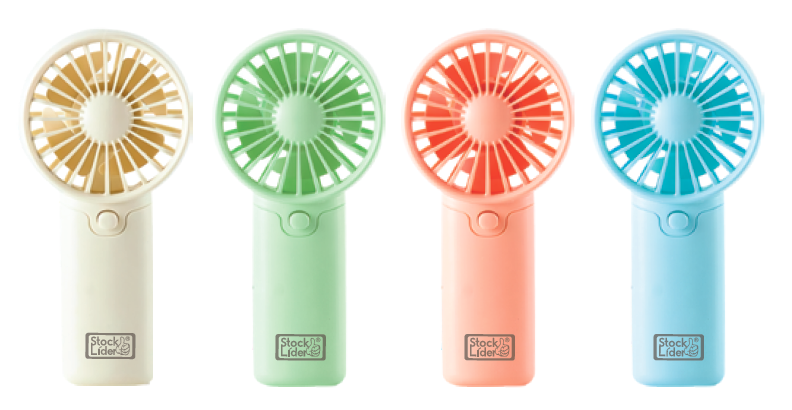 Ventilador portátil compacto con cuerda