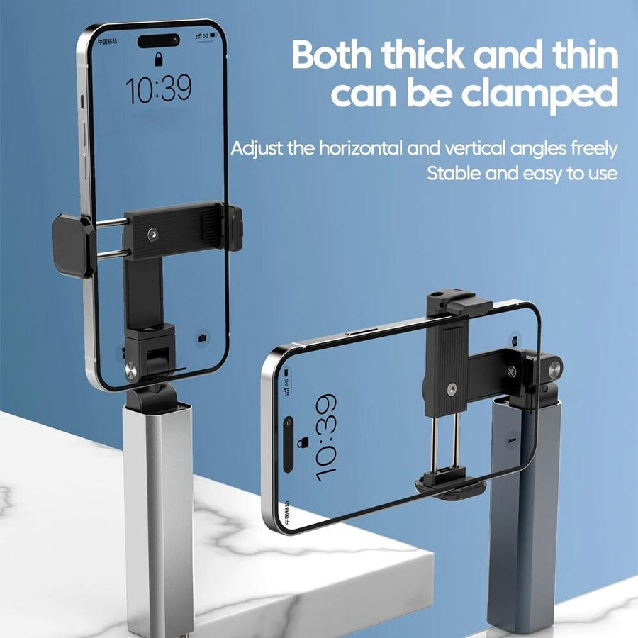 Soporte móvil plegable de aluminio