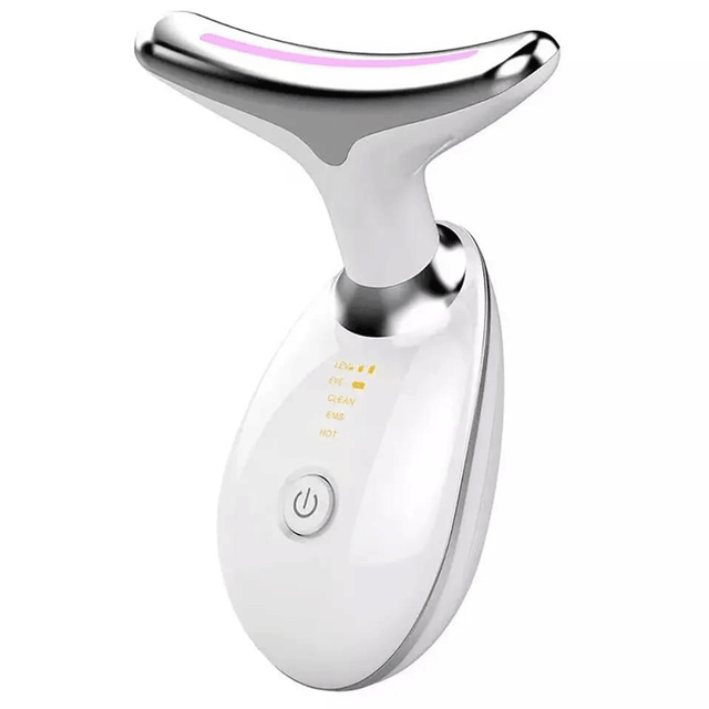 Masajeador antiarrugas facial 7 luces LED