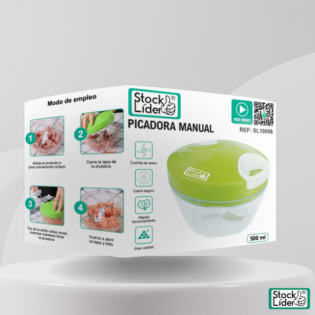 Picadora manual para cocina rápida