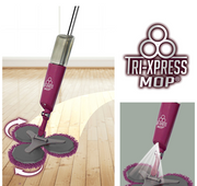 Mopa triple microfibra con spray giratorio