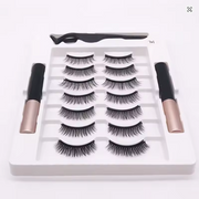 Set profesional de pestañas postizas