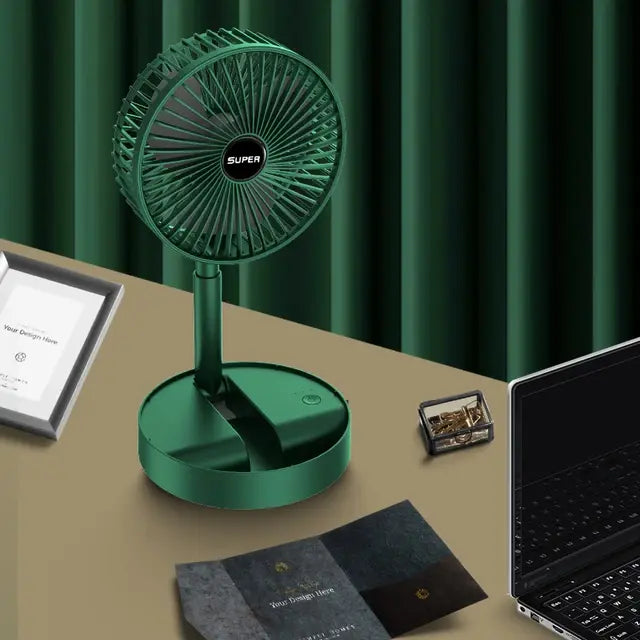 Mini ventilador portátil con clip USB