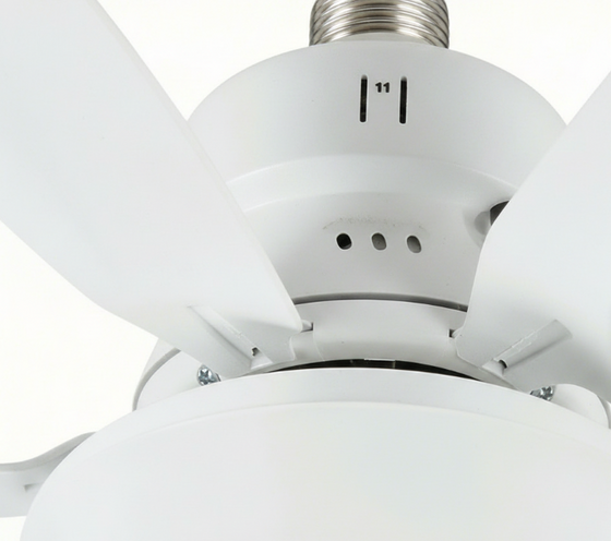 Ventilador de Techo LED Retráctil