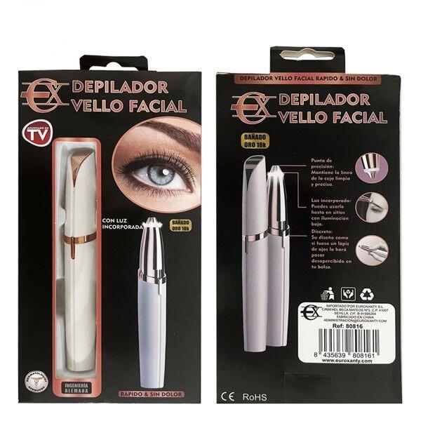 Depilador vello facial discreto y suave