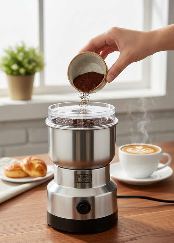 Moledor de café eléctrico multifunción