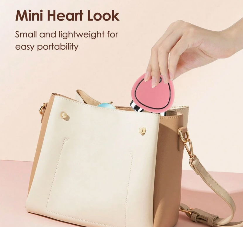 Mini masajeador facial portátil microcorriente