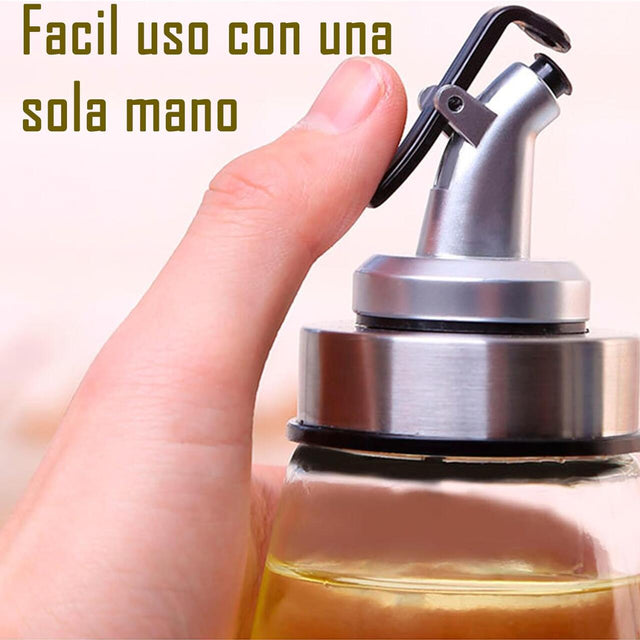 Dispensador de aceite antigoteo