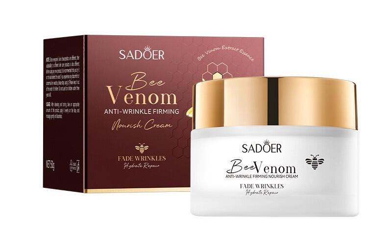 Crema facial con veneno de abeja