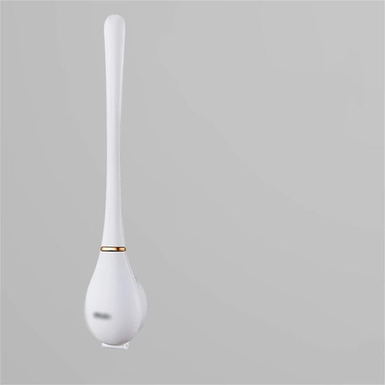 Cepillo de inodoro de silicona con soporte