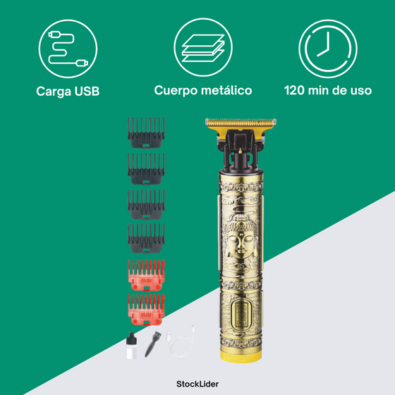 Maquinilla cortapelo USB-C de precisión