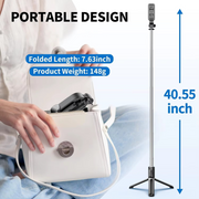 Palo selfie Q02 extensible con trípode