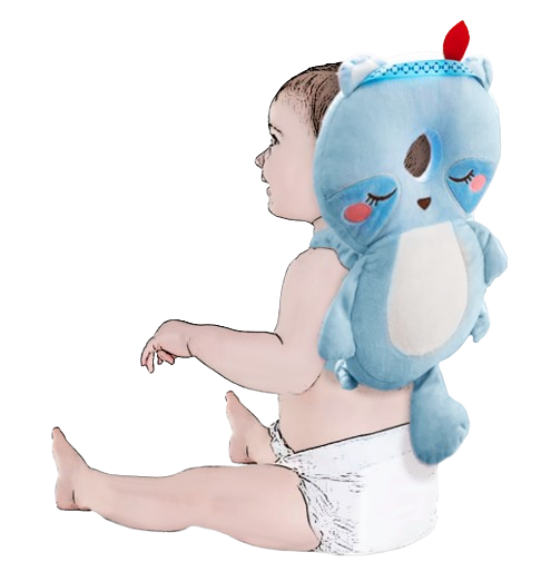 Almohada antigolpes para bebé transpirable
