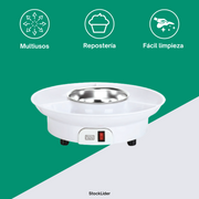 Máquina de fondue compacta para chocolate