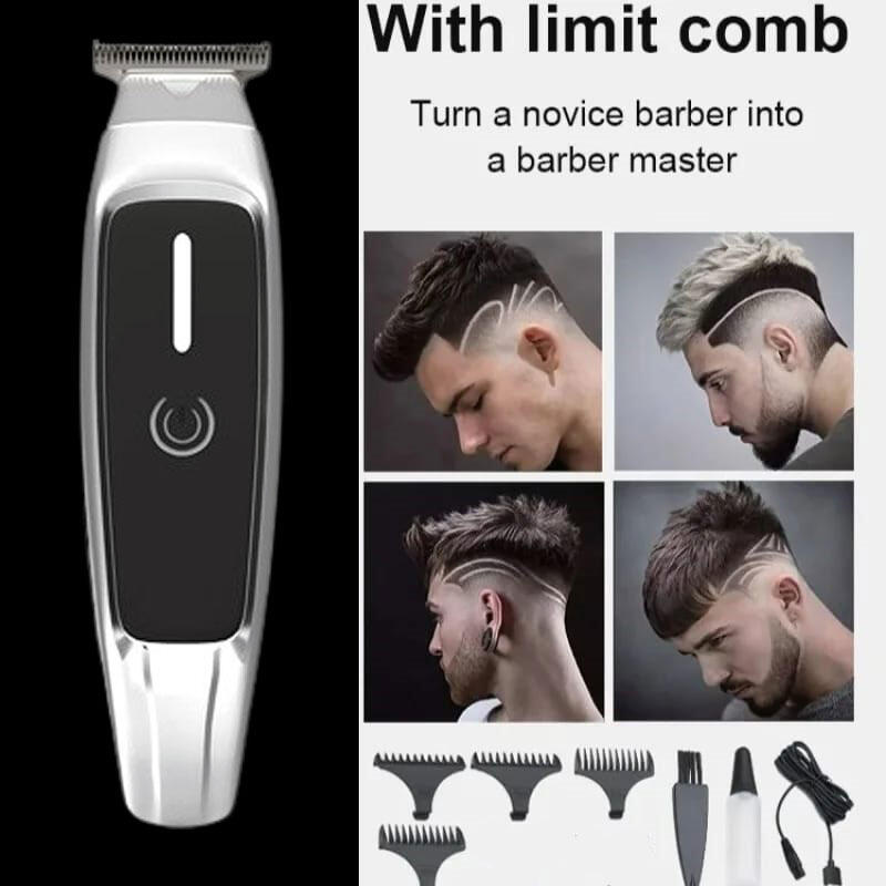 Cortapelo con pantalla digital USB