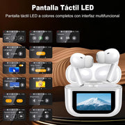 Auriculares Bluetooth 5.4 ANC con Pantalla