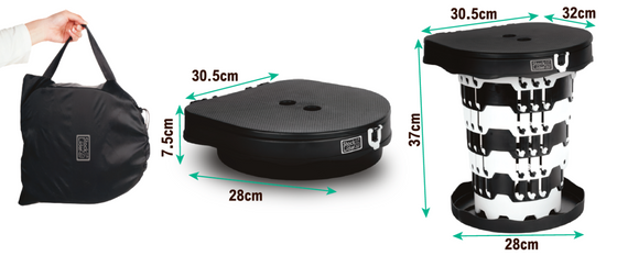 Silla plegable multifunción portátil
