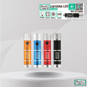 Linterna LED compacta y potente