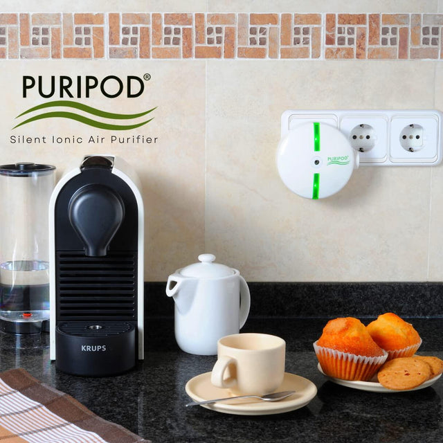 Purificador ionizador compacto para casa