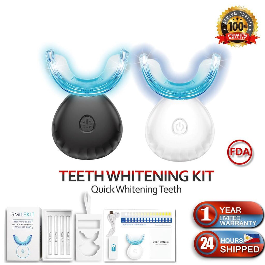 Kit blanqueamiento dental LED recargable