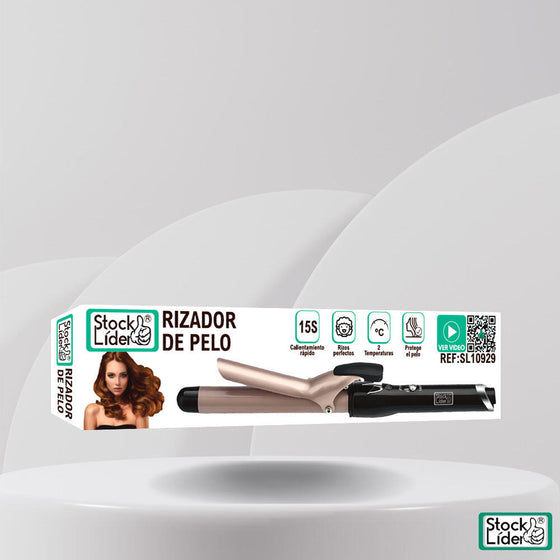 Rizador de pelo rápido y fácil