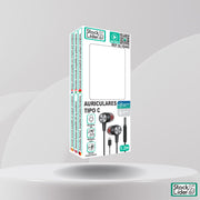 Auriculares Tipo C con micrófono HD