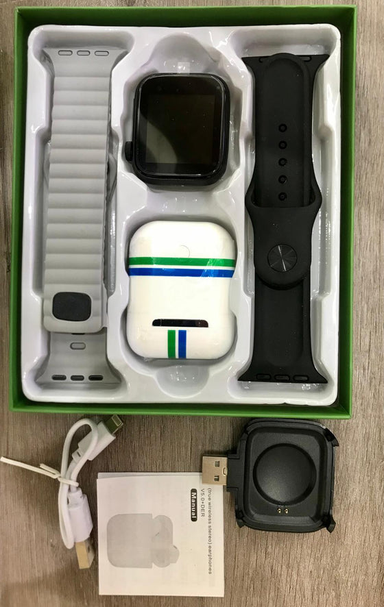 Smartwatch con auriculares inalámbricos