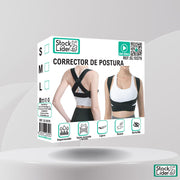 Corrector de postura ajustable y cómodo