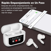 Auriculares Bluetooth 5.4 ANC con Pantalla