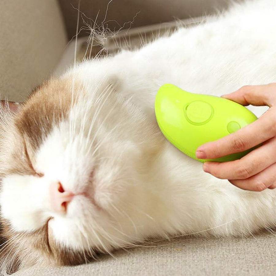 Cepillo de Vapor para Mascotas 4 en 1