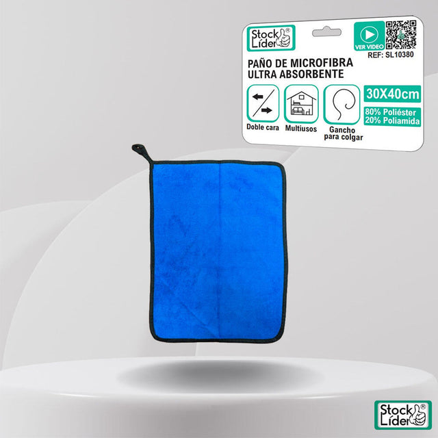 Paño de microfibra ultra absorbente 30x40