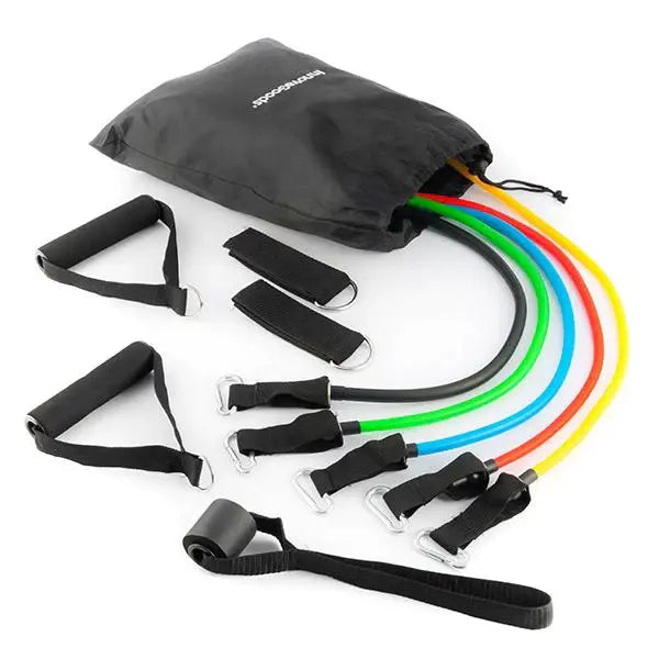 Cuerdas elásticas gym para entrenar en casa