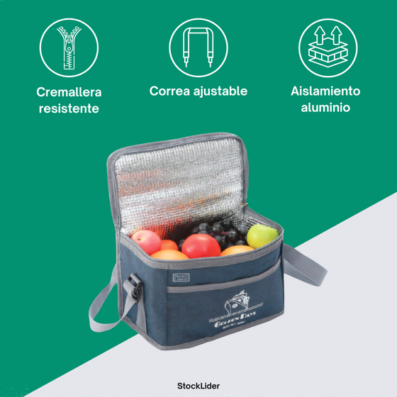 Nevera isotérmica 6L para comida y bebida