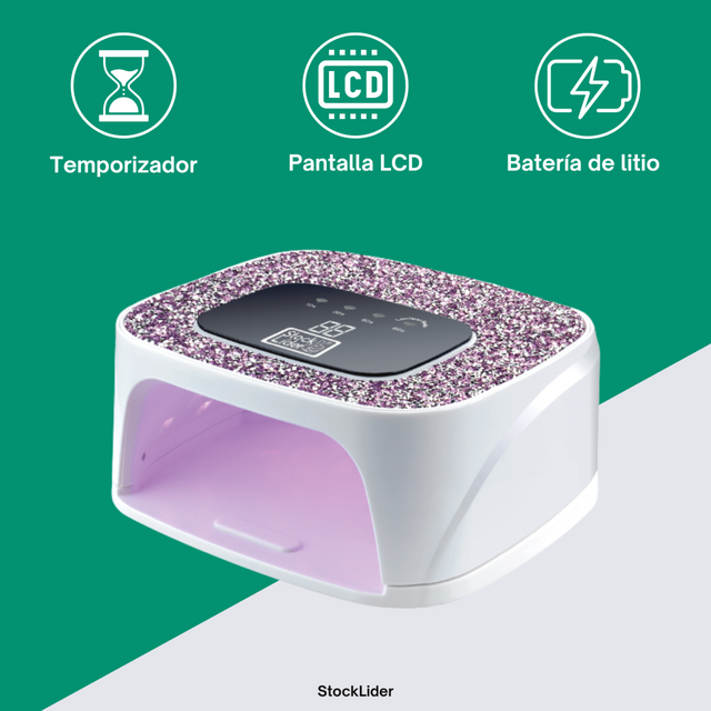 Secador de uñas LED UV 2 en 1
