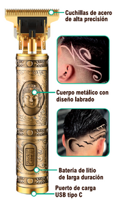 Maquinilla cortapelo de precisión USB-C