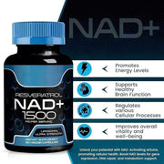 NAD Resveratrol Suplemento liposomal
