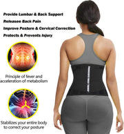 Faja moldeadora entrenamiento y soporte lumbar