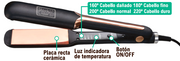 Plancha para el cabello de cerámica