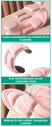 Plantillas recortables hombre cómodas