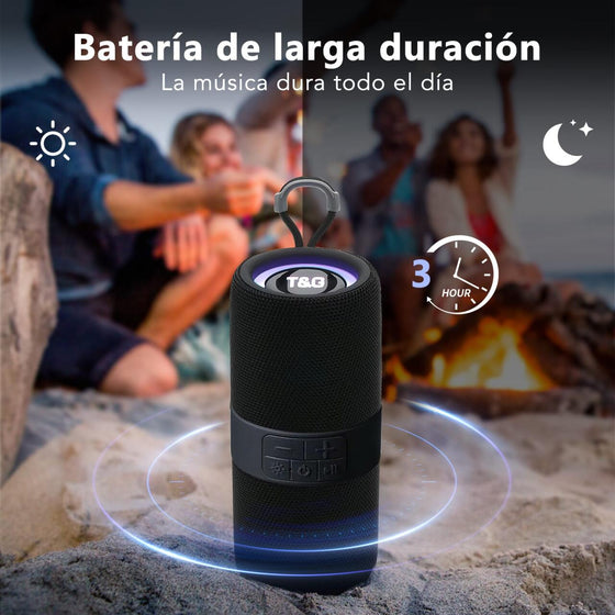Altavoz con luz RGB portátil TG671