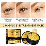 Parches de Oro 24K para Ojos