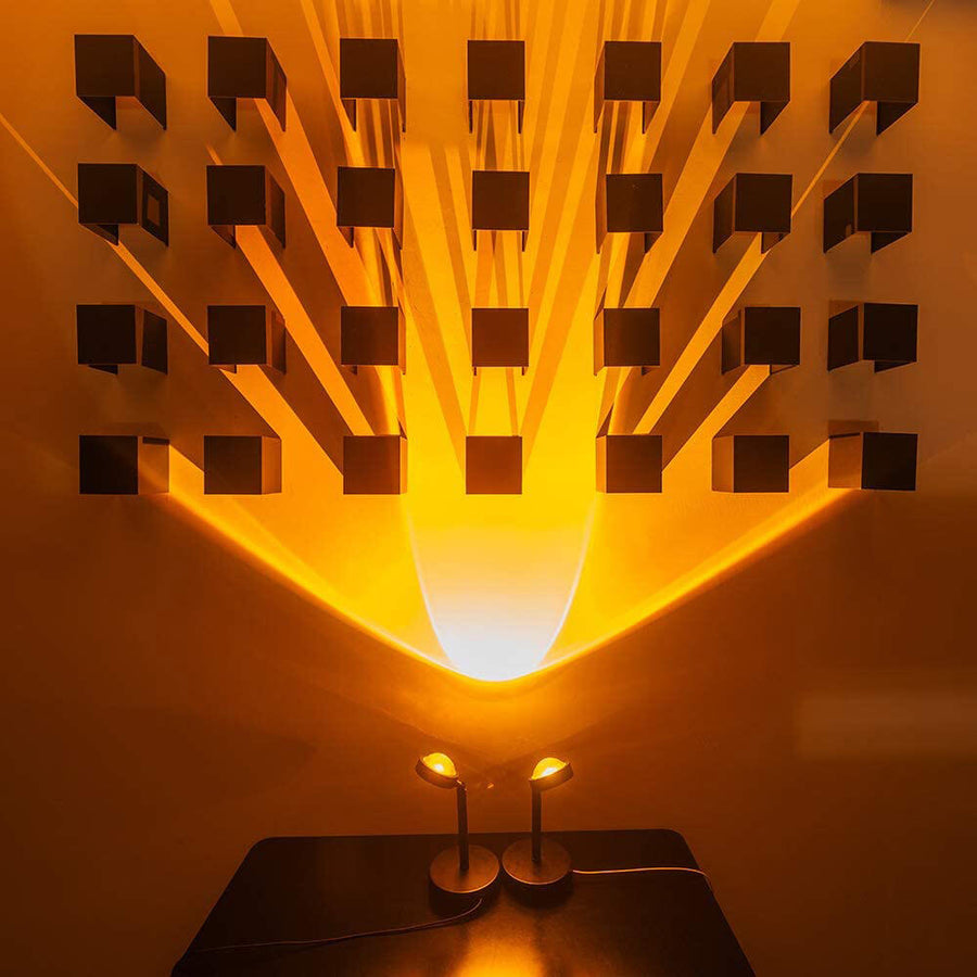 Lámpara Sunset LED USB giratoria