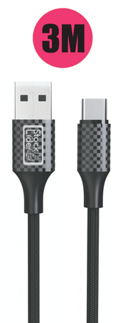 Cable USB Tipo C 3M largo y resistente