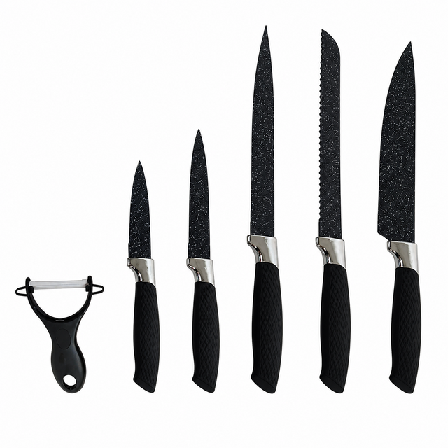 Set de cuchillos de cocina antiadherentes
