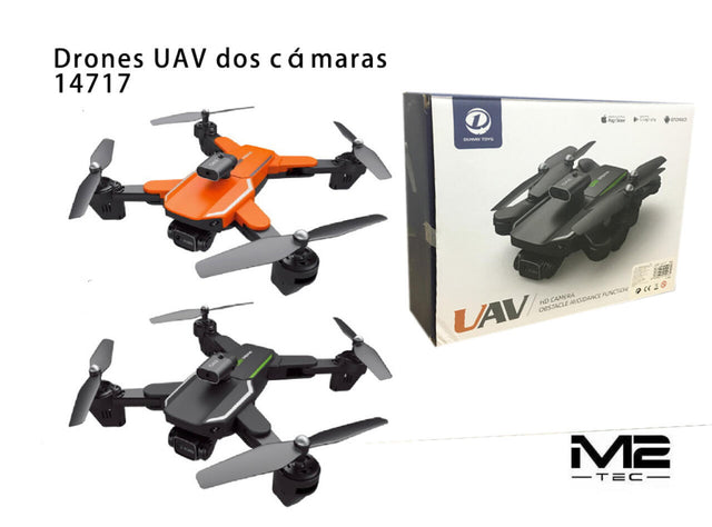 Dron UAV con 2 Cámaras HD
