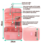 Neceser de viaje colgante impermeable