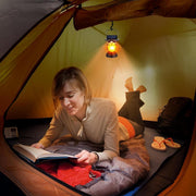 Lámpara solar de camping con sensor